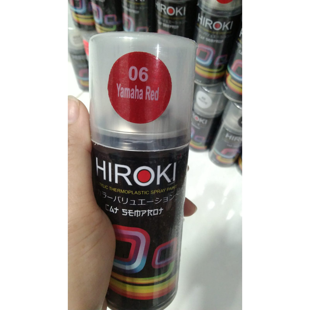 cat spray pilok pilox hiroki 150cc 06 yamaha red 150cc merah yamaha merah candytone red candy merah 