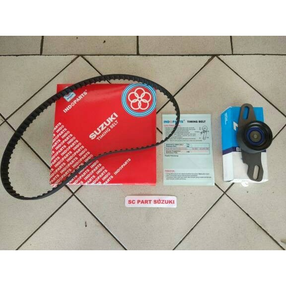 Timing belt set mesin engine suzuki jimny katana PART BARU