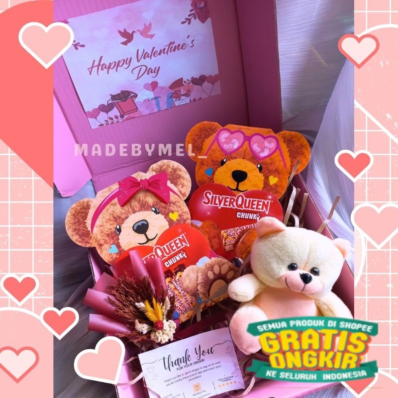 

Hampers valentine / kado valentine / coklat valentine / valentine day / Gift box / hampers coklat / kado ulang tahun / hadiah ulang tahun / kado cewek / kado anniversarry / kado coklat / kado wisuda / hampers / box hampers/ New kado