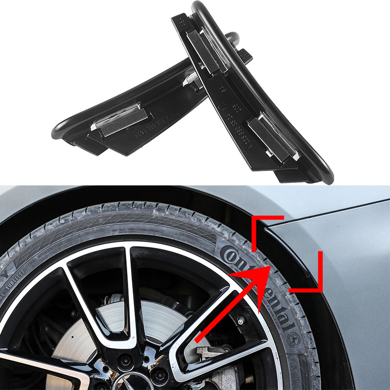 For Mercedes S205 W205 C180 C200 C250 C300 C43 S213 W213 E200 E250 E300 E43 AMG Car Fender Flares Bu
