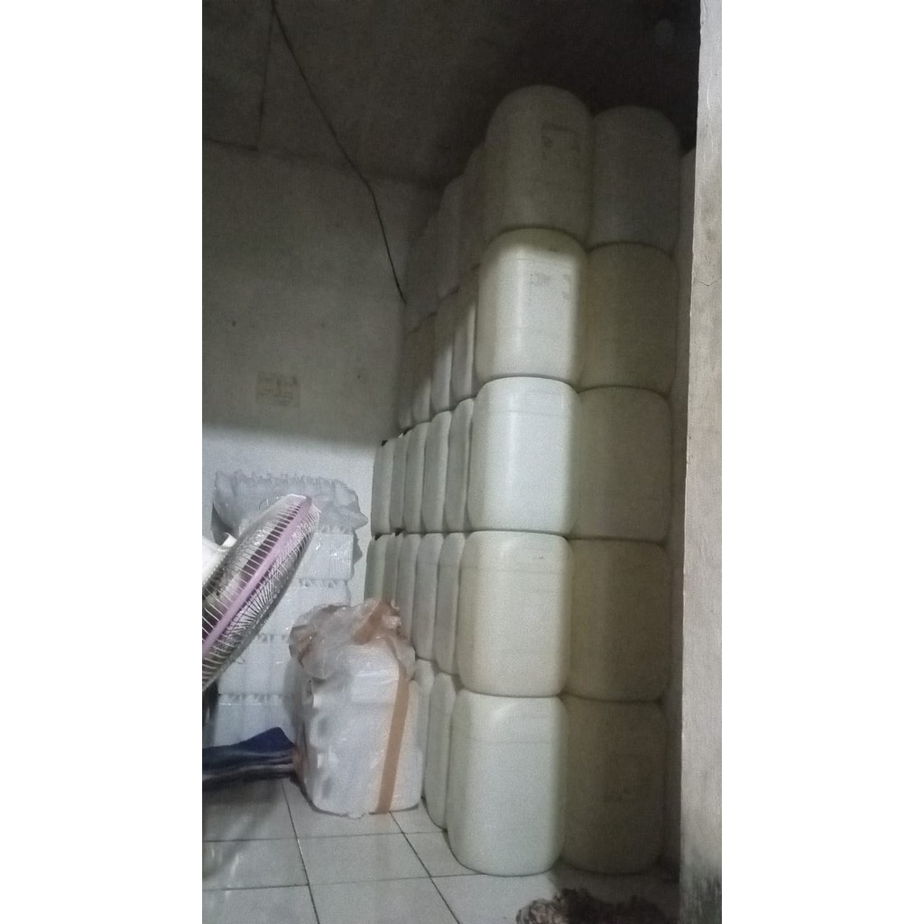 JERIGEN PUTIH 20 LITER BEKAS SABUN, KUAT DAN TEBAL / JERIGEN 25 LITER PUTIH