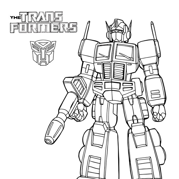 

10 LEMBAR kertas mewarnai, GAMBAR MEWARNAI tema TRANSFORMERS