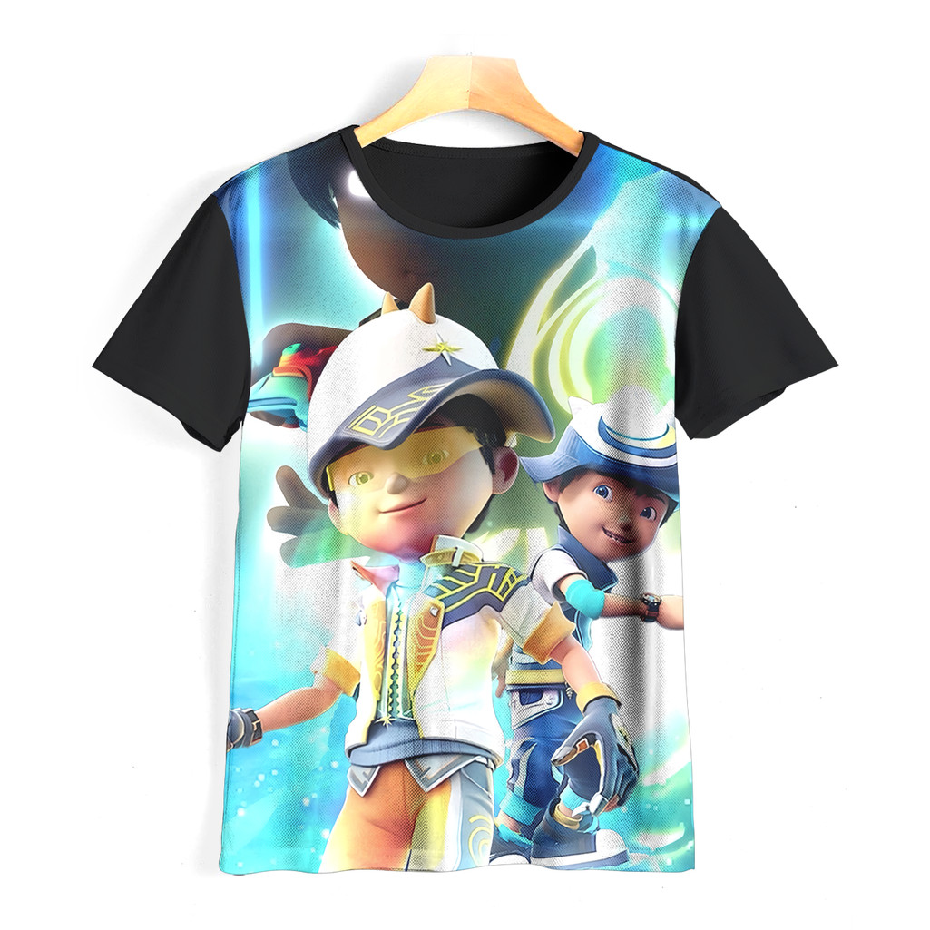 Kaos Boboiboy Keren dan Adem | Kaos Boboiboy Anak & Dewasa | 0006BBY