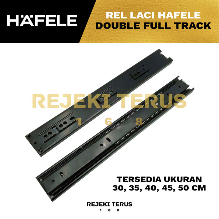 Rel Laci Double 30 cm HAFELE / Full Extension Ball Bearing Track