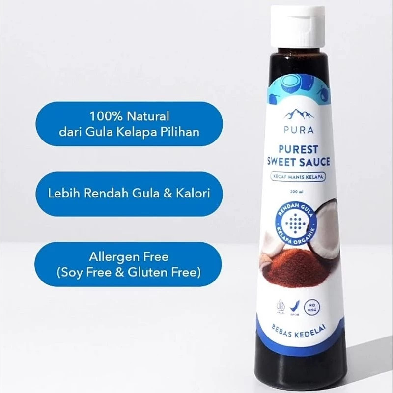 

Pura Purest Sweet Sauce Kecap Manis Kelapa – Kecap Manis Alami Berbahan Dasar Kelapa yang Menambah Keunikan dan Rasa dalam Setiap Masakan