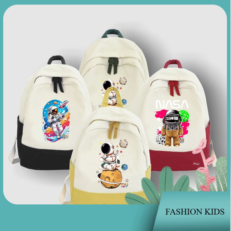 TJB Tas Ransel Anak Backpack Casual Big Astronomy NASA Unisex Fashion Kids 04