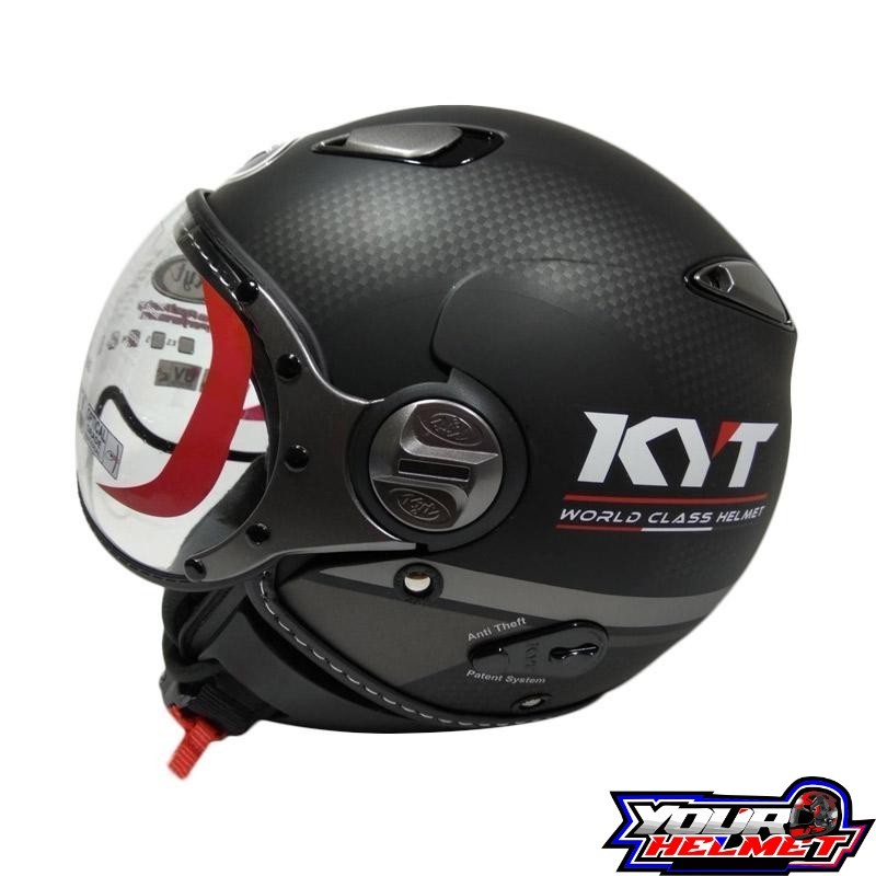Helm Kyt ELSICO #3 - BLACK MATT/GUNMETAL