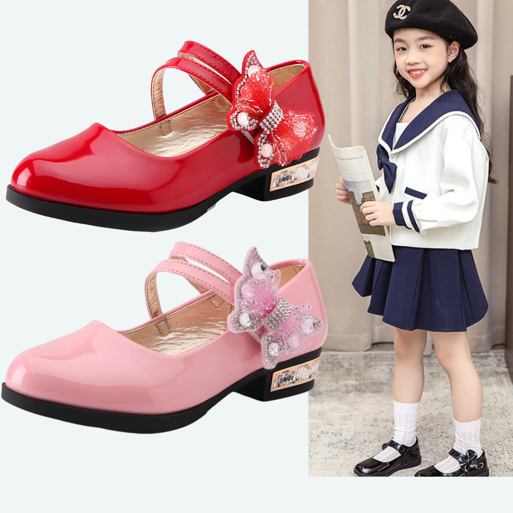 Sepatu DocMart Polos Anak Perempuan Terbaru Loafers Anak Perempuan Viral Kekinian Casual