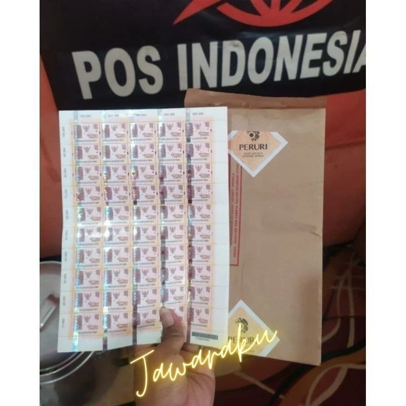 

Materai 10000 Original Asli Pos Indonesia