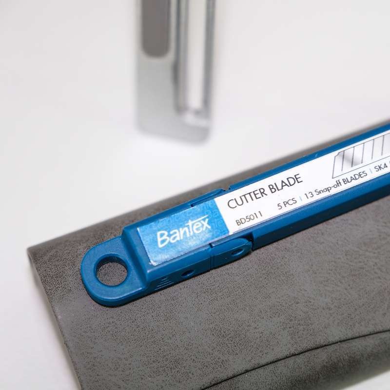 

BANTEX CUTTER BLADE 5PCS 30⁰ SHARP ANGLE / REFILL ISI CUTTER KECIL BANTEX