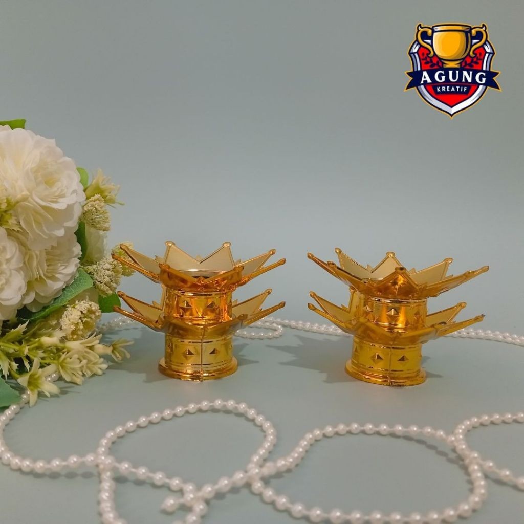 Mahkota Piala / sparepart mahkota / mahkota emas / sparepart piala / grosir piala