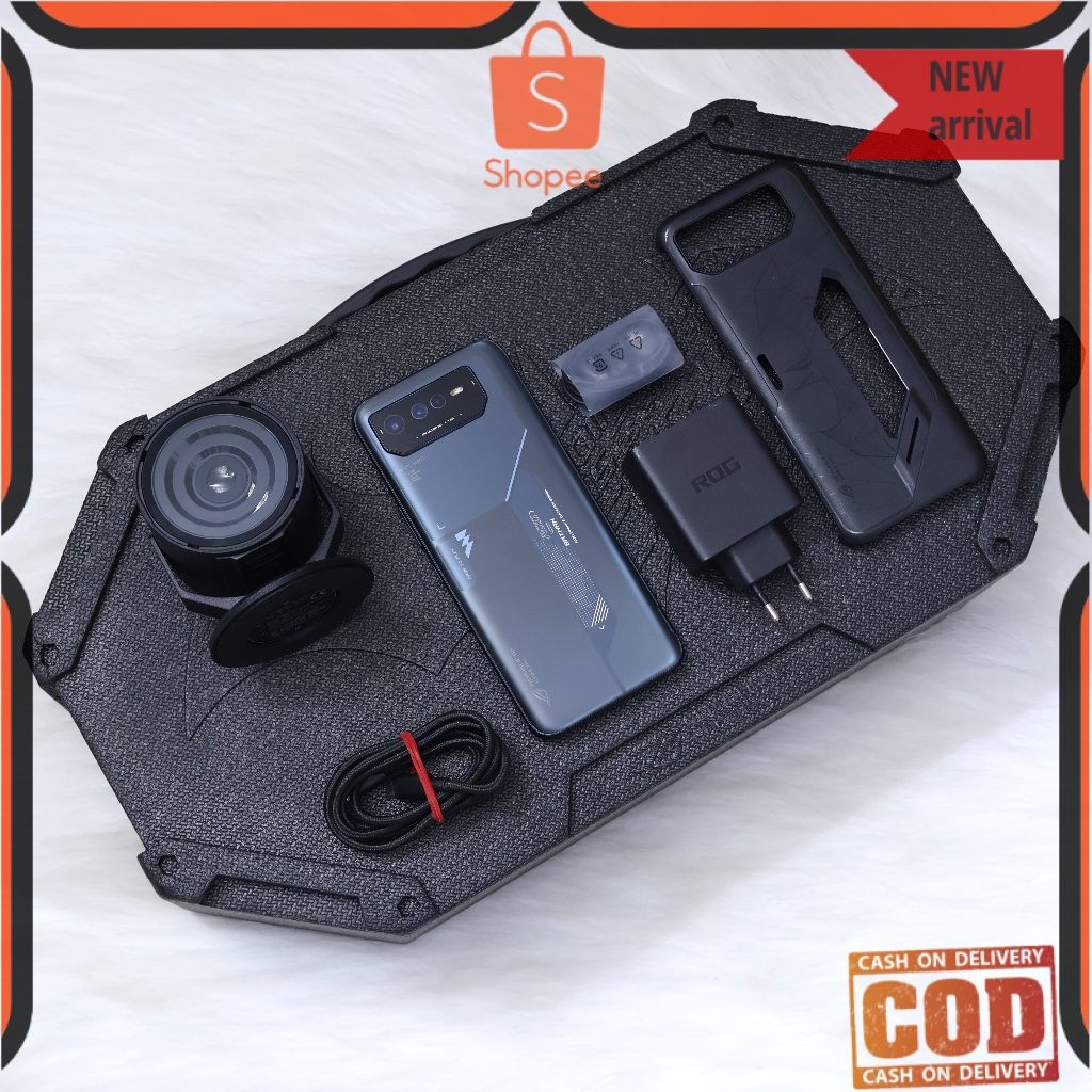 Rog Phone 6 Black Batman Edition 12/256GB Resmi Indonesia