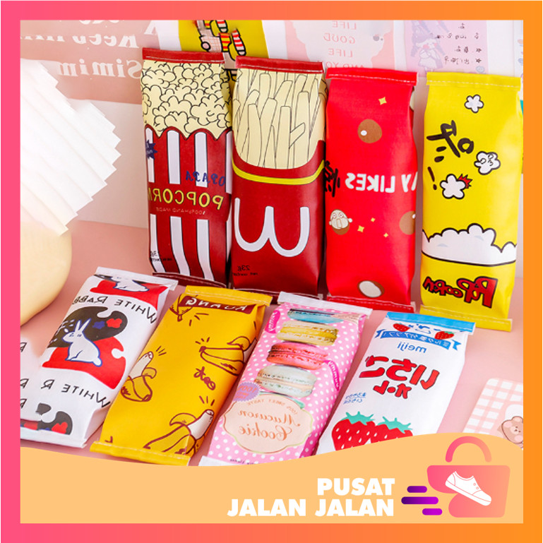 

PJJ - S5823 Kotak Pensil Anak Fashion Unik / Tempat Pensil Fashion Jepang / Kotak Pensil Lucu / Kotak Pensil Anak Motif Snack