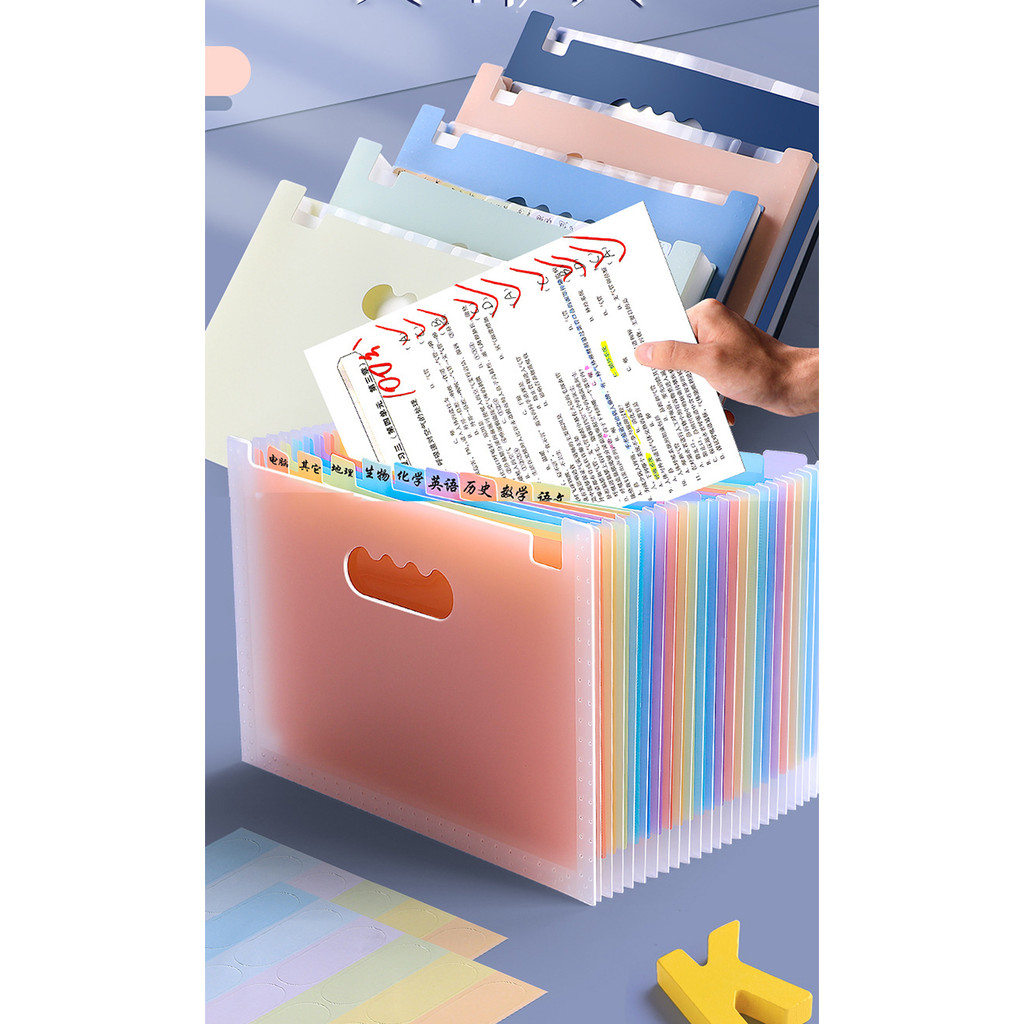 

A4 Letter Rainbow Multi Layer Vertical Storage File Holder 25 Layers Store 2000 Sheets For School Office Paper Storage