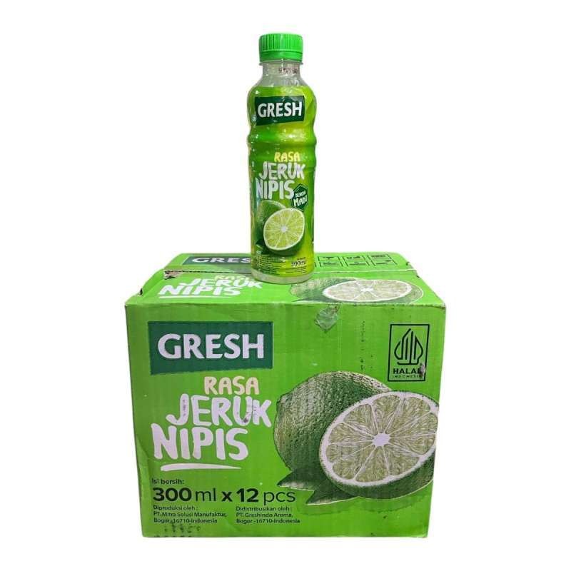 

Gresh Minuman Rasa Jeruk Nipis 1 Karton (12 x 300ml)