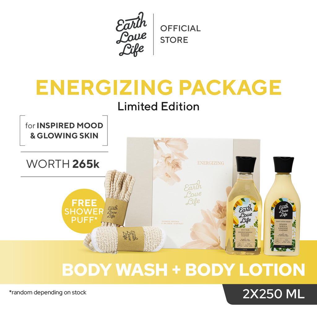 Earth Love Life Special Gifts Energizing Shower Package 2025