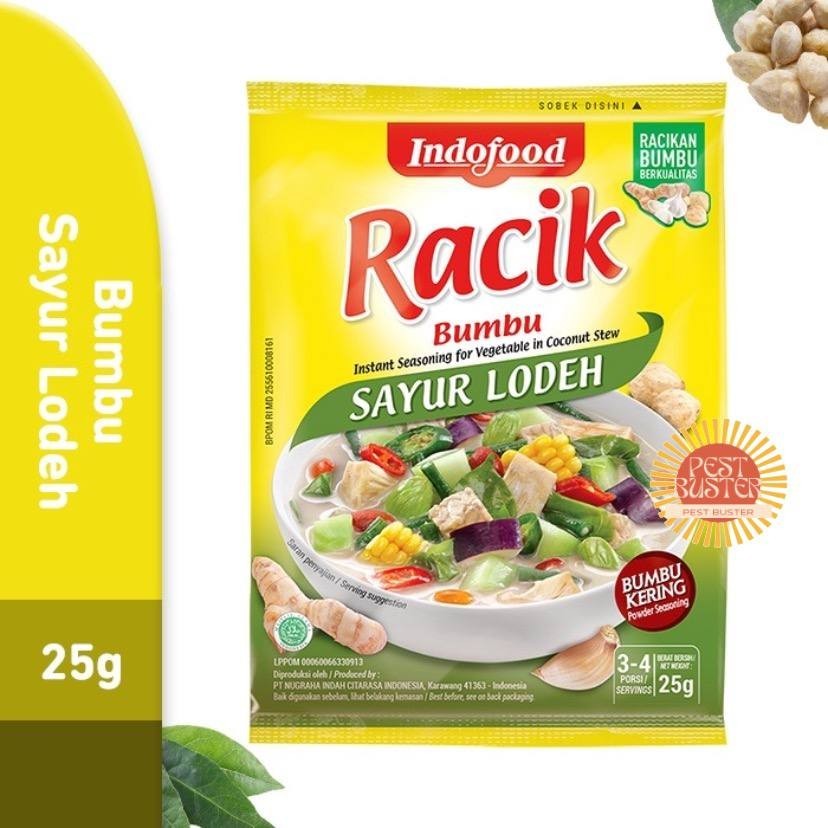 

RACIK BUMBU INSTANT INDOFOOD SAYUR LODEH