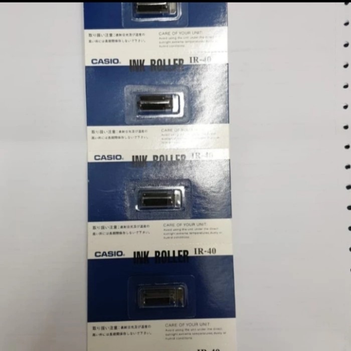 

TINTA CASIO KALKULATOR IR 40 FOR HR 8RC, HR 8TM dll