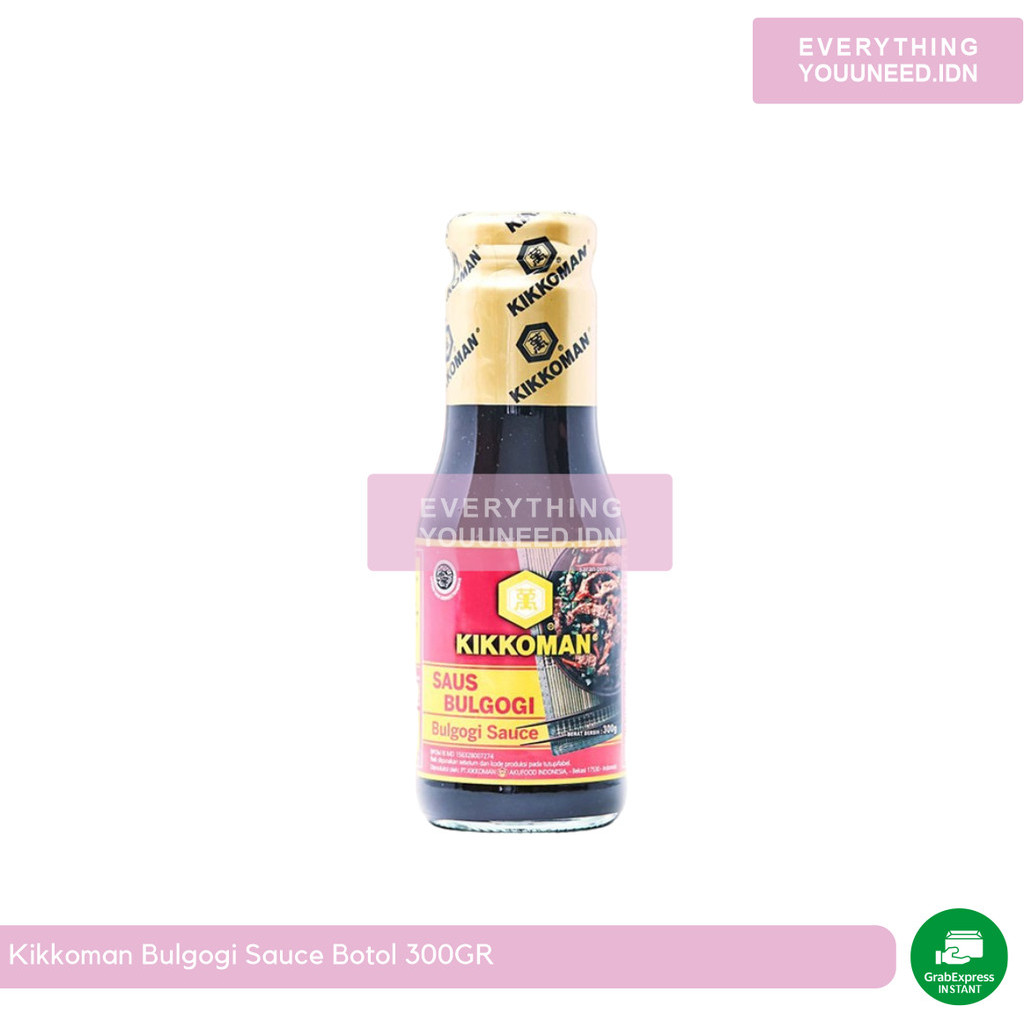 

Kikkoman Bulgogi Sauce Saus Bulgogi Halal Botol 300GR