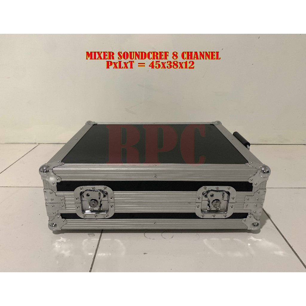 Hardcase Mixer Soundcraft 8 Channel - Best Product