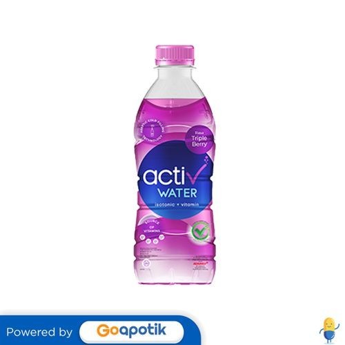 

Activ Water Rasa Triple Berry 380 Ml Botol