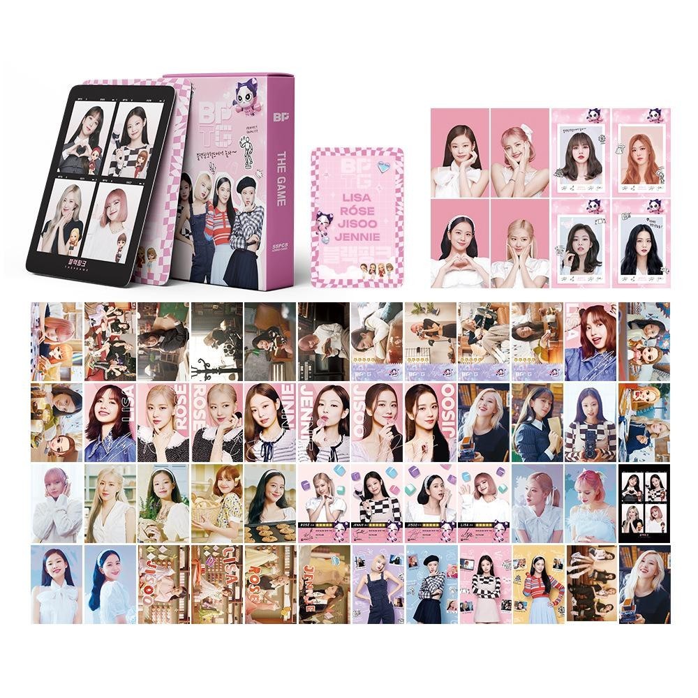 

[55pcs] PACK PHOTOCARD BLACKPINK BPTG KIYOWO LOMO CARD PHOTO CARD KPOP LOMOCARD KPOPERS PHOTOCARD