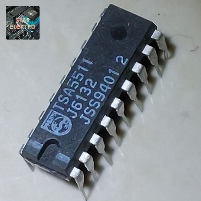 TSA5511 Dip-18 TSA 5511 Philips IC 12C-Bus Controller 1.3 GHz PLL FM