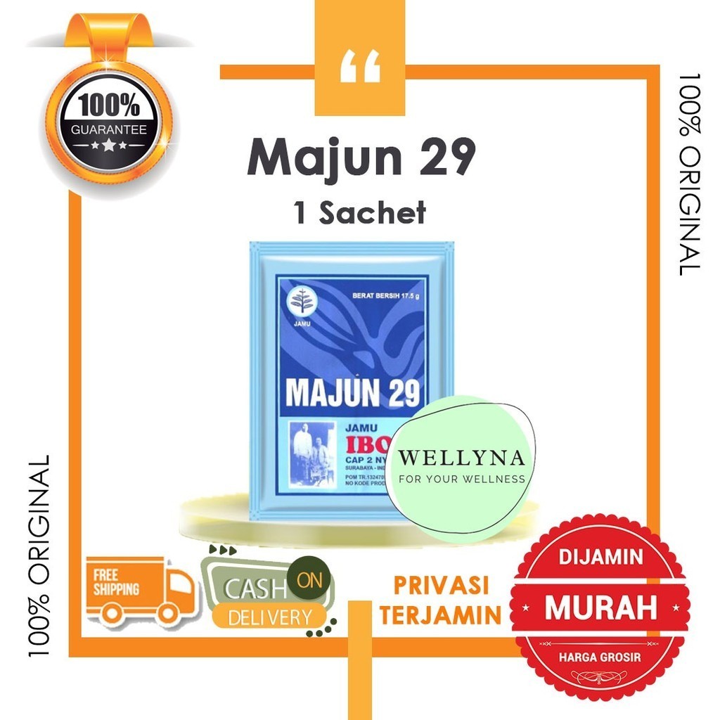 Sachet Jamu stamina Jamu Iboe Majun 29 (1 pcs)