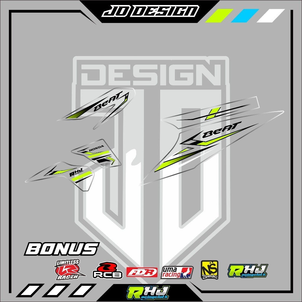

STRIPING MOTOR BEAT KARBU LIST SIMPEL DESAIN RANCING motorcicle