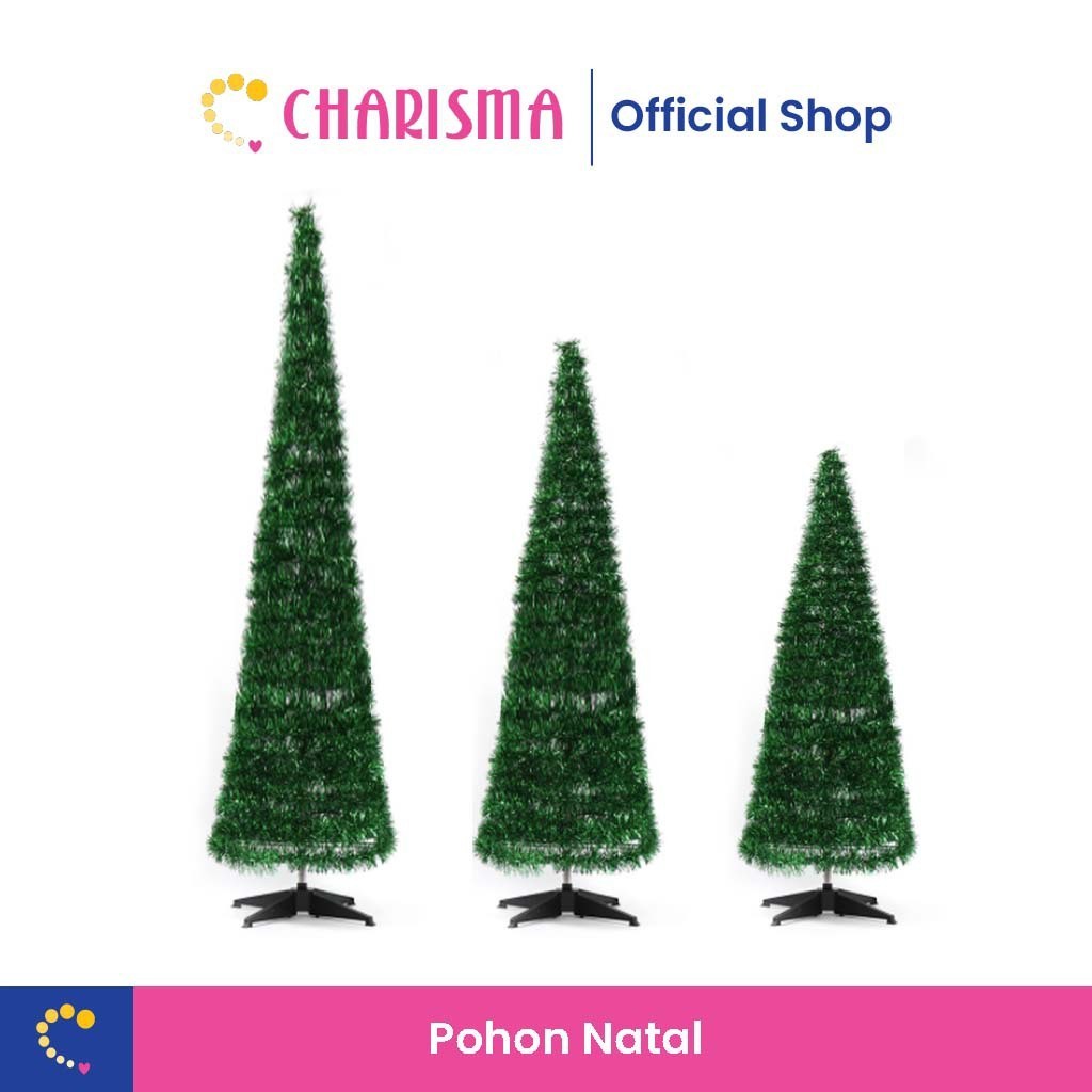 Charisma Pohon Natal Minimalis Hijau