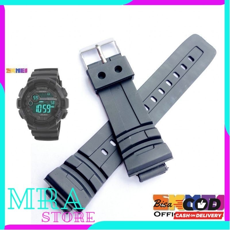 TALI JAM SKMEI 1243 SKMEI1243 SKMEI 1472 Skmei 1189 Skmei 1440 Skmei 1304 Hitam