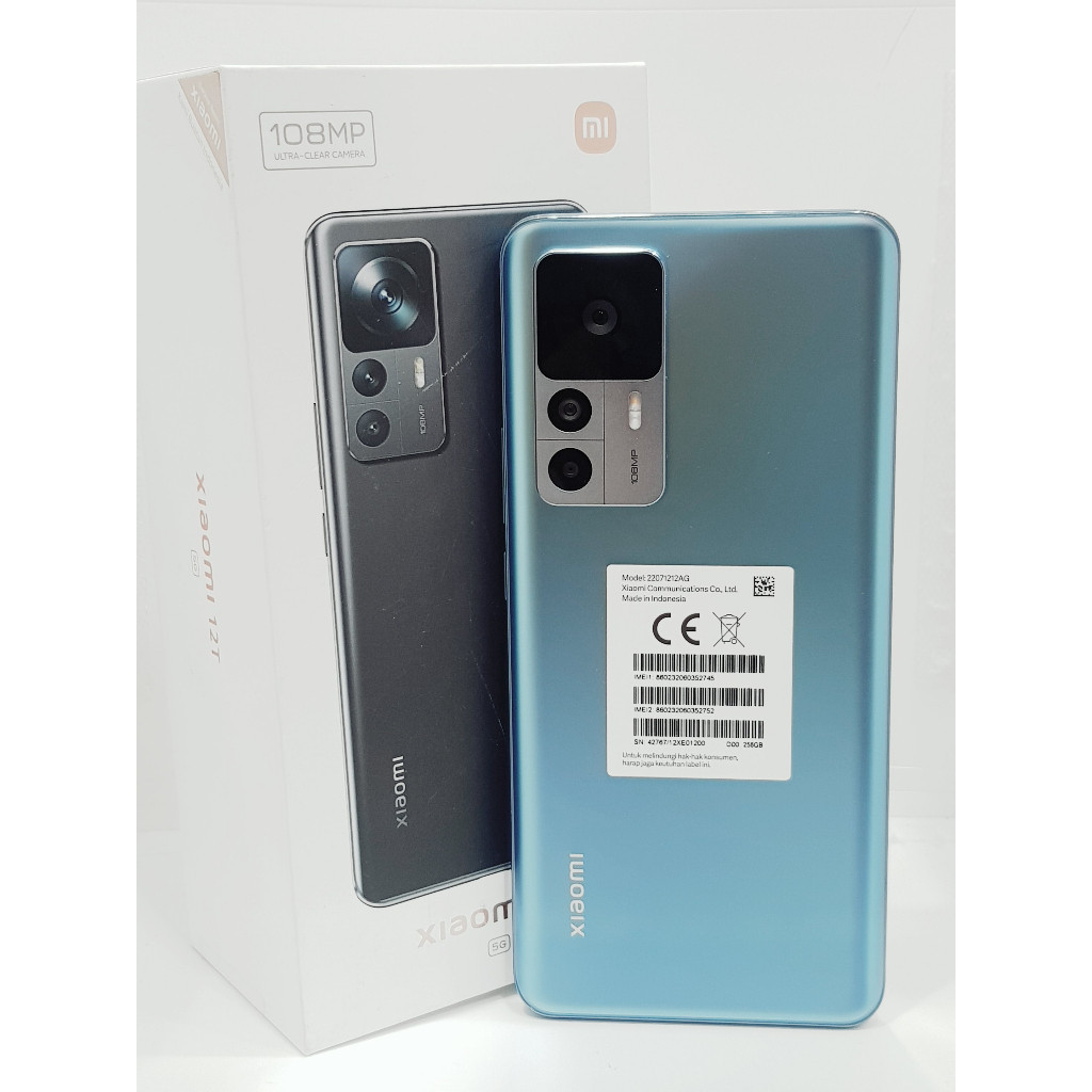 Xiaomi MI 12T 5G Ram 8 Rom 256GB Bekas Original Flasher Store