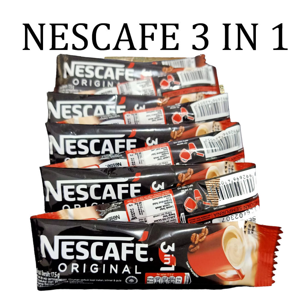

NESCAFE 3 IN 1 ORIGINAL RENCENG ISI 10 By Toko DUNIA VARIASI SURABAYA