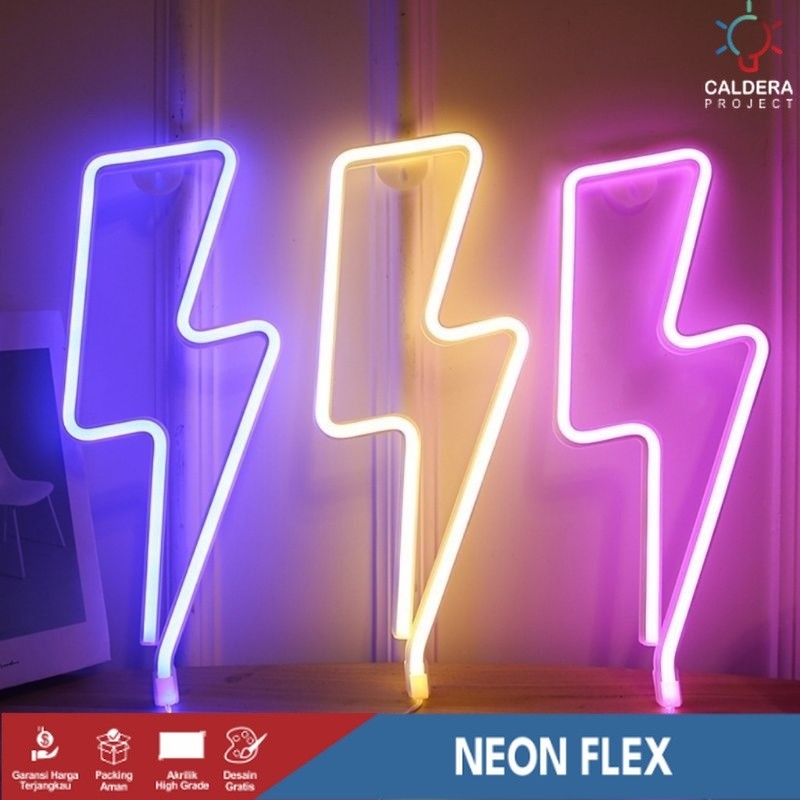 Neon Flex Model Petir Neon Sign Custom Led