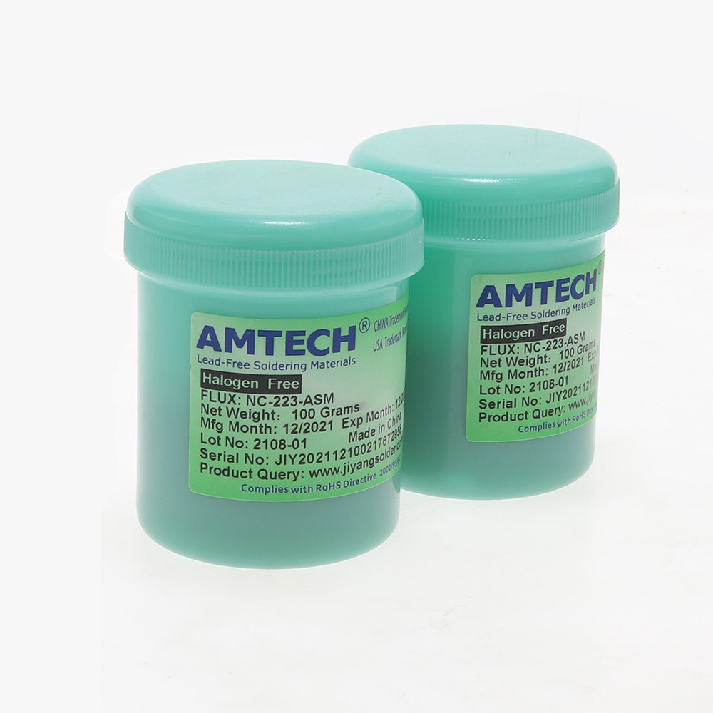 AMTECH-NC-223-ASM Tin Solder With Flux 100g 223 Flux Solder Paste for Soldering Bga Rework Station W