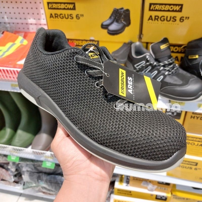 Ares safety shoes sepatu pengaman krisbow
