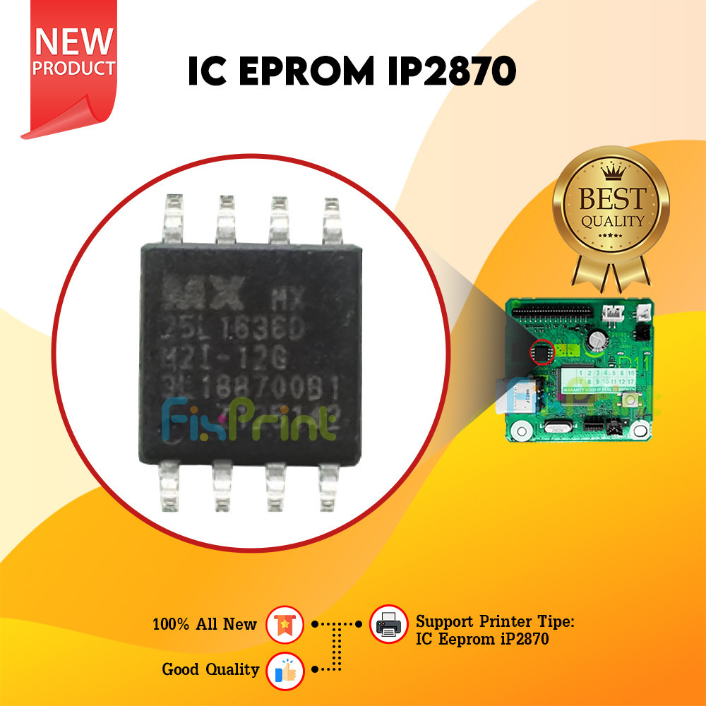 IC Eprom Canon IP2870 IC IP2870 Resetter Printer Canon Ip2870
