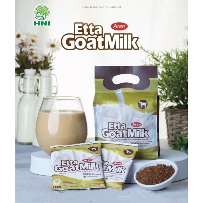 

TERMURAH Etta Goat Milk (EGM) Aren Original HNI - Susu Kambing Ettawa Rasa Aren MDR11 Revano2356 DMI1