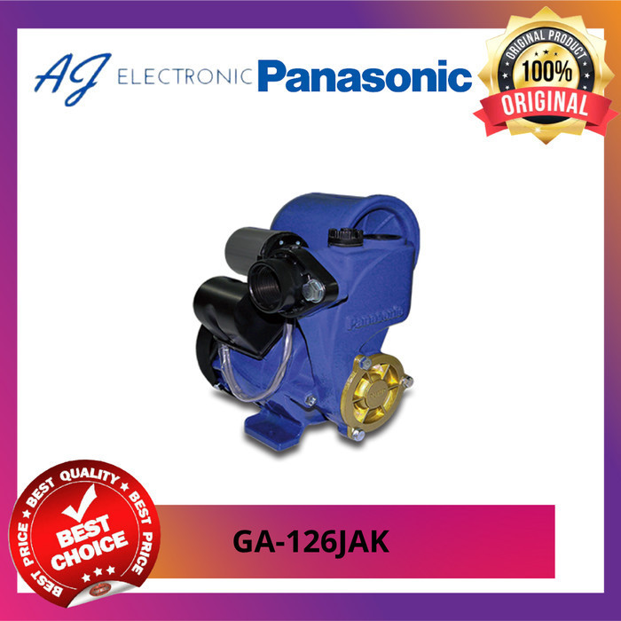 MESIN POMPA AIR PANASONIC GA-126JAK / GA126JAK , Pompa Air Otomatis