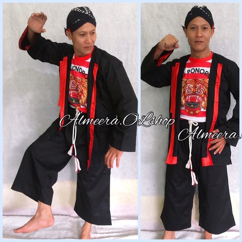 jual baju reog penadon reog set seragam reog reog ponorogo