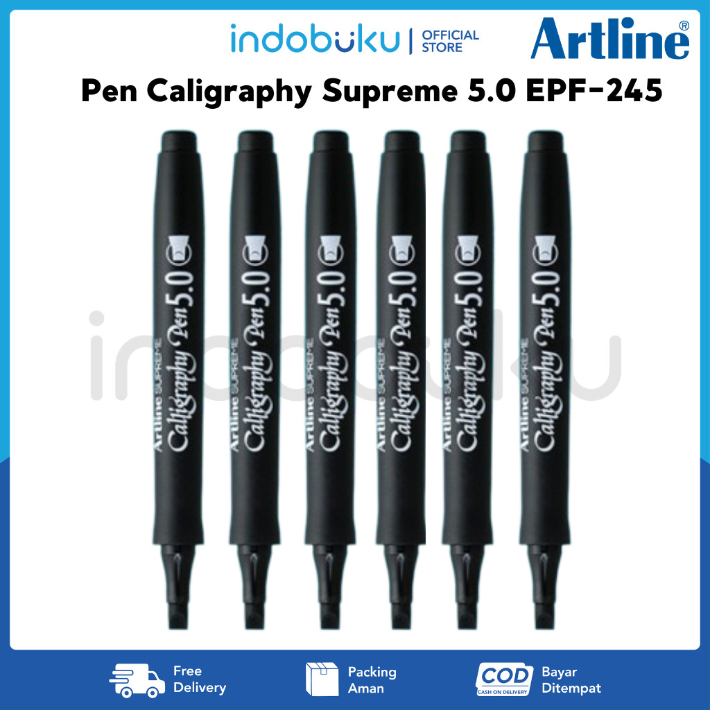 

Pen Caligraphy Artline Supreme 5.0 Black EPF-245 - 1 PCS