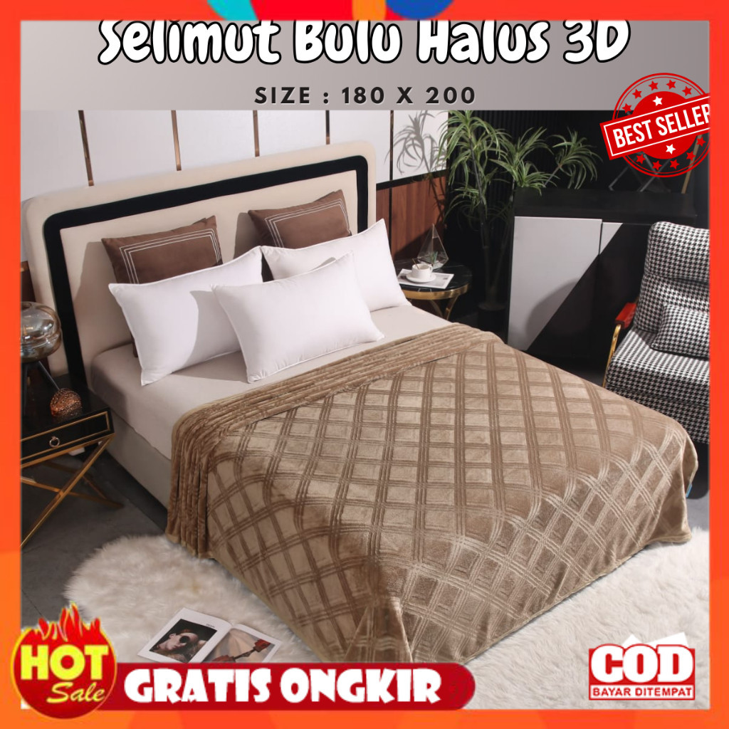 KAIN HALUS ADEM LEMBUT TEBAL / [SALE] SELIMUT BULU HALUS SRH IMPORT 180X200 (PREMIUM QUALITY)