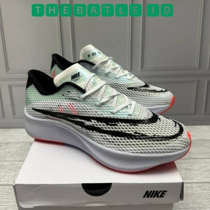 SEPATU NIKE AIR ZOOM AZ VAPORFLY NEXT 4 WHITE BLACK BNIB ORIGINAL