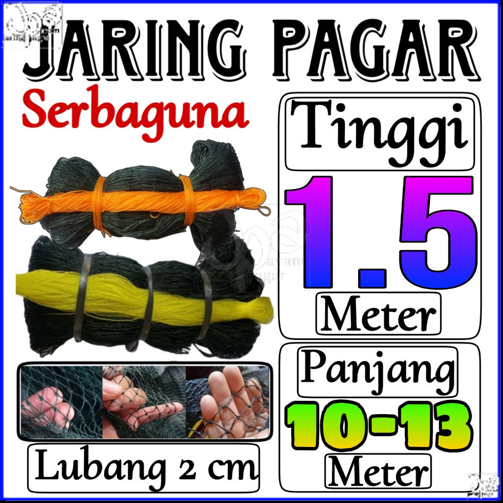Jaring Ayam Lubang 2 cm Lebar 1.5 Meter / Jaring Pagar Ayam / Jaring Kandang Ayam