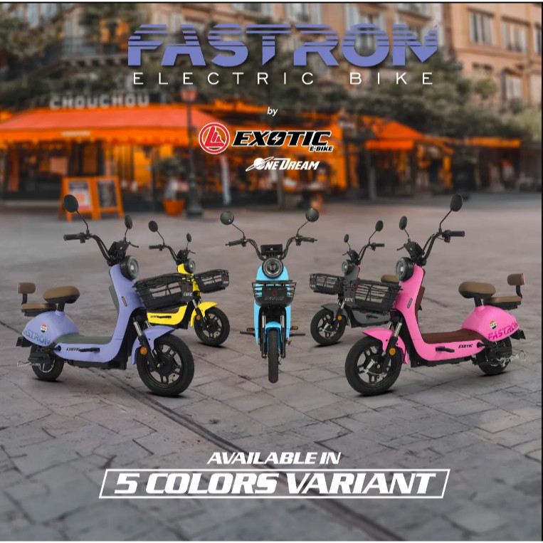 PROMO HOT Sepeda Listrik Exotic FASTRON / FASTRON SLX 6.0 Electric Bike Garansi Resmi Termurah