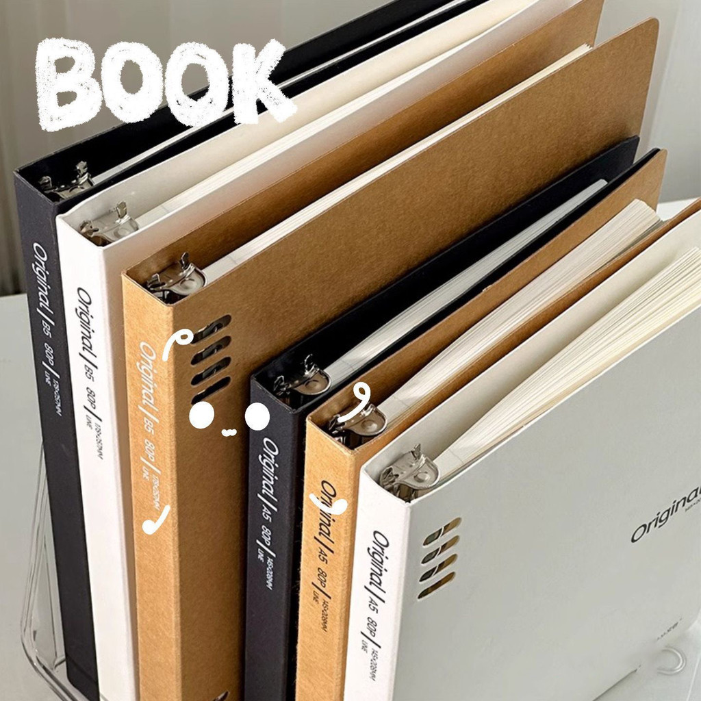 

Buku Tulis Sekolah A5/B5 Notebook Vintage Aesthetic / Binder Note Besar / Cover Kraft / Agenda / Jurnal / Diary / Alat Tulis barang aesthetic