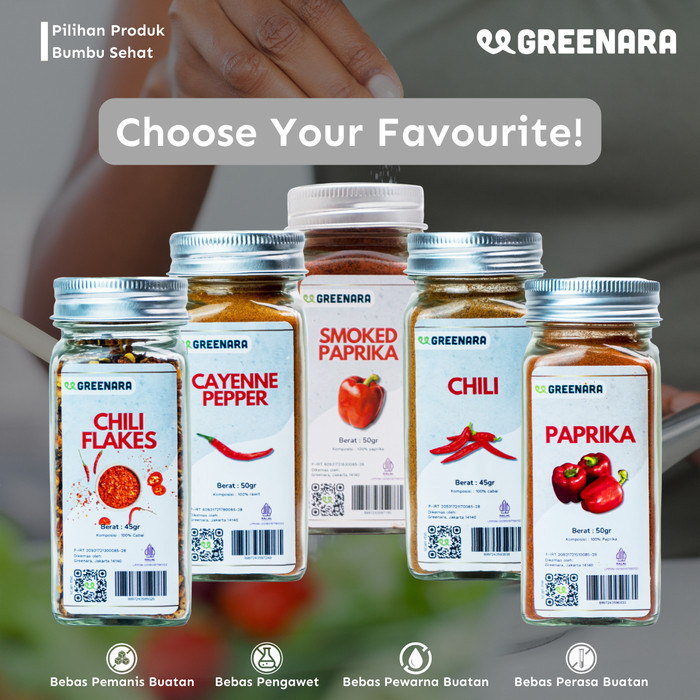 

Smoked Paprika 50gr / paprika asap