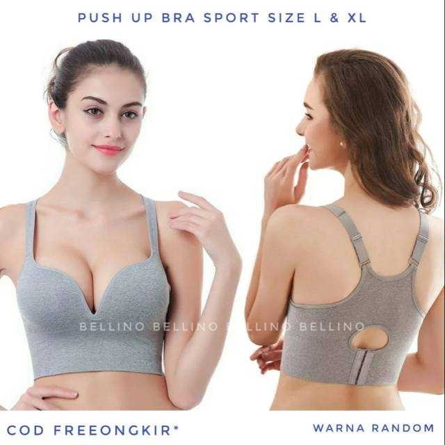 Push Up Bra Wanita Import Premium Size L dan XL Busa Tebal Kait 4