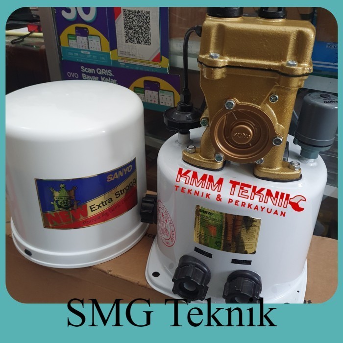 Berkualitas SANYO POMPA AIR SUMUR DANGKAL PH 130 B 130B P-H130B EXTRA STRONG AUTO JTS872