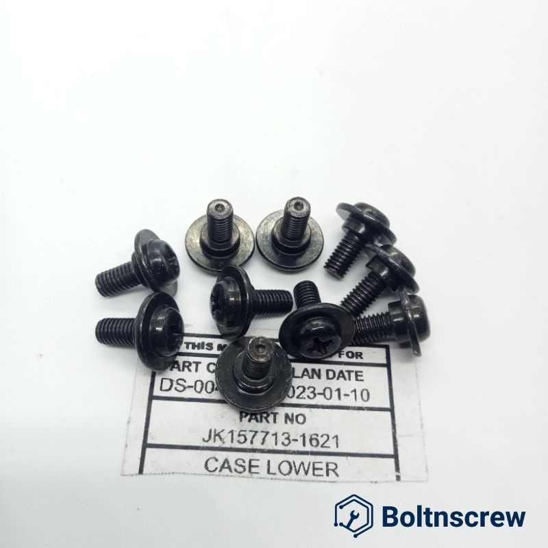 Bolt Screw Pan M5X12 Baut 8 Baut Cover Body Honda